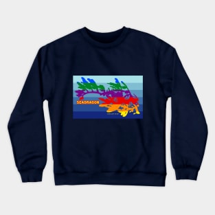 Rainbow Ocean Seadragon Crewneck Sweatshirt